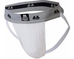 MM Sports Original Edition Swimmer/Jogger Jockstrap 2 inch White - MAAT XXL - Heren Ondergoed - Jockstrap voor Man - Mannen Jock