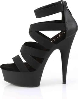 Pleaser - DELIGHT659 Hoge hakken - US 12 - 42 Shoes - Zwart — thumbnail 3