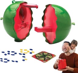 Watermeloen Smash Spel - Roulette Uitdaging Speelgoed - Familie Feest Spel - Interactieve Schok Ervaring - 342 x 198 cm — thumbnail 1