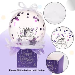 Dailygoods- Geldballondoos Grappige Verjaardagsspaarpot - Verjaardagsballonnen - Ballonhouder - Inpakpapier - Geldzakjes - Karton/latex/plastic - Verjaardagscadeau — thumbnail 3