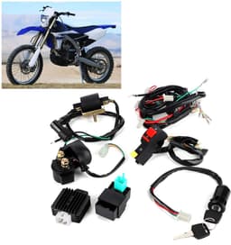 Allecto - Starter Wiring Harness Set - 110cc Dirtbike Onderdelen - Compleet pakket - Geschikt voor Skyteam 125 - Eenvoudige installatie - Duurzaa — thumbnail 4