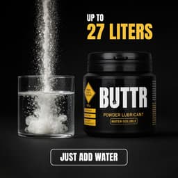 BUTTR - Powdered Lube Glijmiddel - 135g — thumbnail 4