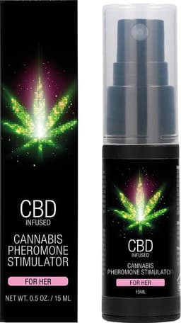 Pharmquests by Shots - CBD Cannabis Pheromone Stimulator For Her - 0.5 fl oz / 15 ml — thumbnail 2