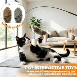 2 kattenspeelgoed interactief vervangingskop Interactief kattenspeeltje — thumbnail 2