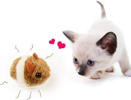 String Muis Vibrerende Beweegbare Interactieve Speelgoed Pluche Muizen Voor Katten Kitten Huisdieren Katzenspielzeug Set Mit Katzentunnel — thumbnail 3