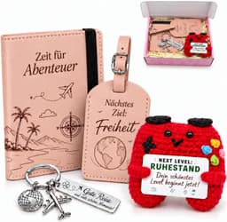 Geschenkset voor reispas en kofferlabel — thumbnail 1