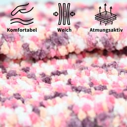 Set van 4 Paar Pluizige Warme Sokken voor Dames - Fluffy Wintersokken en Cadeauset — thumbnail 4