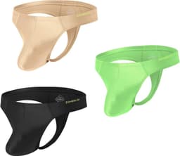 Comfortabele Heren Tanga met Brede Tailleband en Voorgevormde Zak - Zacht & Koel — thumbnail 2