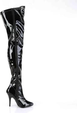 EU 42,5 = US 12 | SEDUCE-3000 | 5 Plain Stretch Thigh Boot — thumbnail 5
