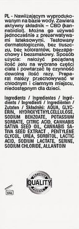 Natural CBD - Waterbased Lubricant - 50 ml — thumbnail 7