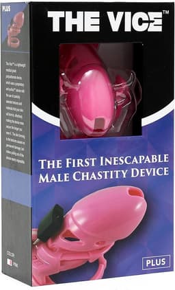 The Vice - Kuisheidskooi - Peniskooi - Chastity Cage - Roze - Verkrijgbaar in de Maten Mini Standaard en Plus Standaard — thumbnail 13