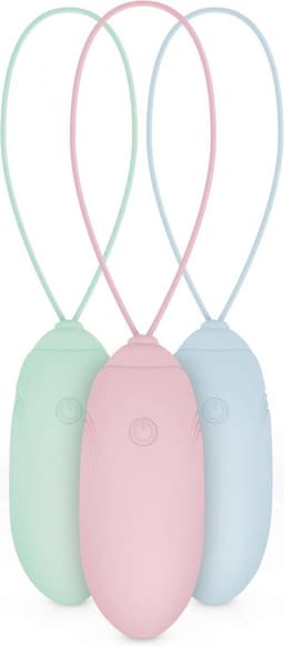 LUV EGG Vibrerend ei - Vibratie eitje met afstandsbediening (draadloos) - Koppeltoy - Roze — thumbnail 15