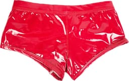 BamBella ® - Boxer short Maat XL Datex (Latex en stof SM kleding BDSM kruisloos erotische heren kleding — thumbnail 4