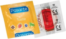 Pasante Taste - Condooms - Mix van Smaken - Gekleurd & Geurend - 3 stuks — thumbnail 13