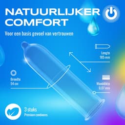 ON) Natuurlijkal feeling Condooms, 3-pack — thumbnail 3