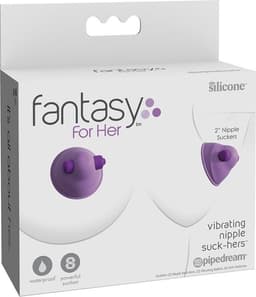 Fantasy For Her Nipple Suck-Hers Vibrerende Tepelzuigers — thumbnail 7