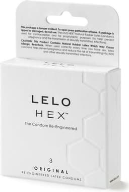 LELO HEX Original Condooms - 3 Stuks — thumbnail 13