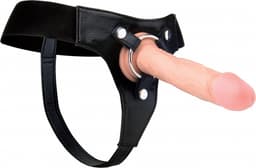 RealRock – Elastische Voorbind Harnas tot 5 cm voor een Harde Aanpak - Zwart — thumbnail 11