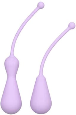 CalExotics - Weighted Kegel Exercisers Set - Balls Paars — thumbnail 1