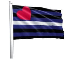 Leather pride fetish flag 90 x 150 cm
