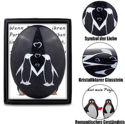 Romantisch Pinguïn Cadeau – Perfect voor Trouwdag, Valentijnsdag en Huwelijkscadeau — thumbnail 3