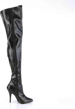 EU 39 = US 9 | SEDUCE-3000 | 5 Plain Stretch Thigh Boot — thumbnail 5