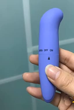 CHPN - Mini vibrator - Kleine vibrator - Blauw/Paars - Discreet verzonden - Erotiek - Cadeau - G-spot - Stimulatie - Unisex — thumbnail 1