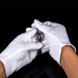 Katoenen handschoenen wit L 4stuks – 2paar Beschermende Handschoenen - Medium - Gezondheidszorg - Ziekenhuis - Beauty Center, Kapper en Salon Spa Tattoo – Jewelry - eczeem / allergie / handcreme - juweliers / munt handschoen — thumbnail 12