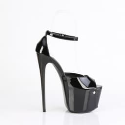 Pleaser - JUBILANT-15 Sandaal met enkelband, Paaldans schoenen - US 5 - 35 Shoes - Zwart — thumbnail 3