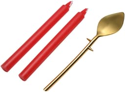 XR Brands Drip Sensation - Lepel en Drip Kaars Set - Rood — thumbnail 2