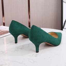 Elegante Dames Pumps met Lage Kittenhak en Puntige Neus - Comfortabele Bruidsschoenen — thumbnail 5