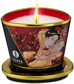 Shunga - Massagekaars - Strawberry Wine — thumbnail 4