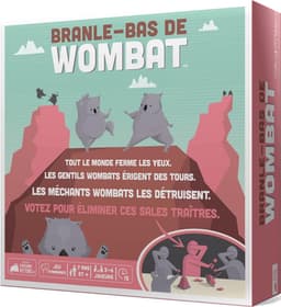 Kaartspel - Gezelschapsspel - Avondje uit - Franse editie - 27x7x27cm - Wombat — thumbnail 4
