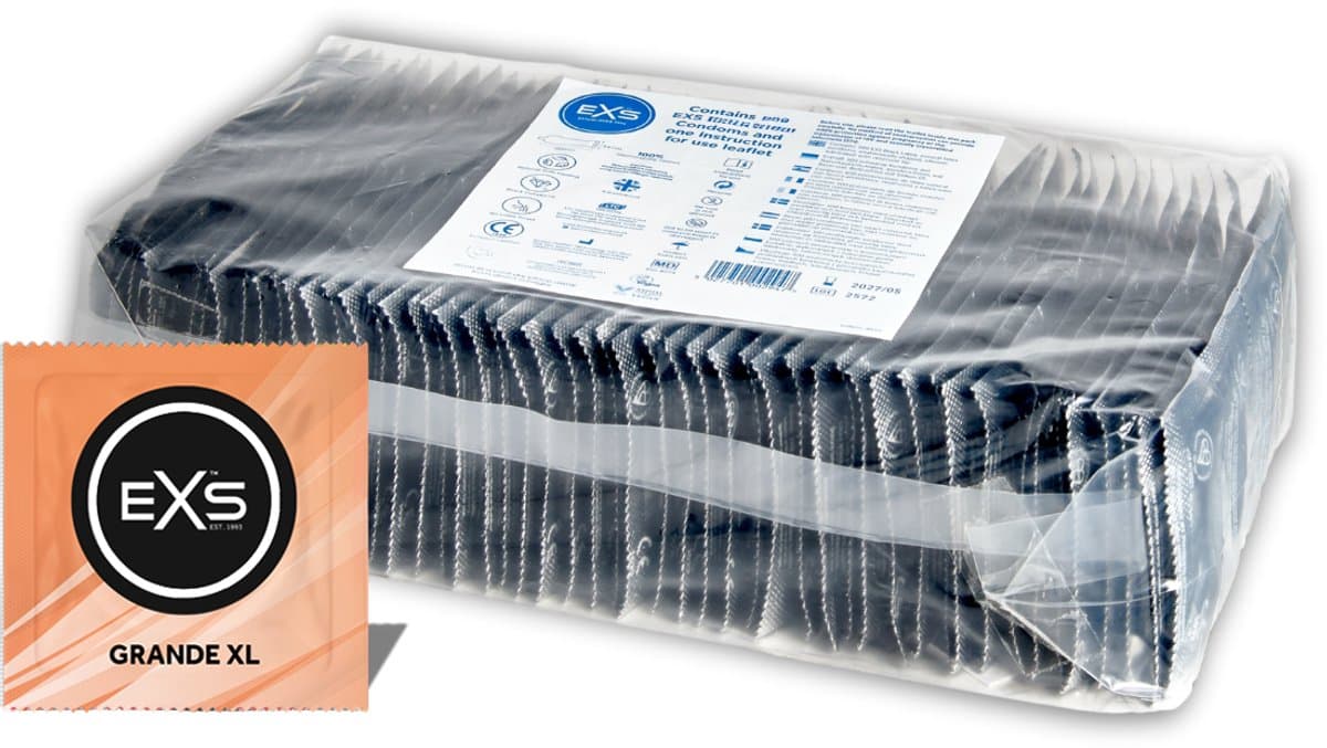 EXS Grande Extra Large condooms (64mm) 100 stuks — afbeelding 1