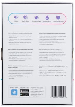 Lovense - Hush 2 Vibrerende Buttplug Met App - Zwart — thumbnail 12