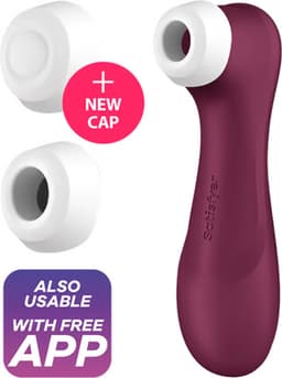 Satisfyer, vibrator, drukgolfvibrator, 'Pro 2 Generation 3 Connect App', 16,5 cm, Liquid Air-technologie, incl. extra opzetstuk, 2 apart regelbare motoren, app-gestuurd — thumbnail 23