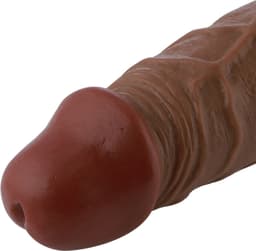 Dildo EZfunLok voor Auxfun Plus Seksmachine Bruin 21 cm — thumbnail 5