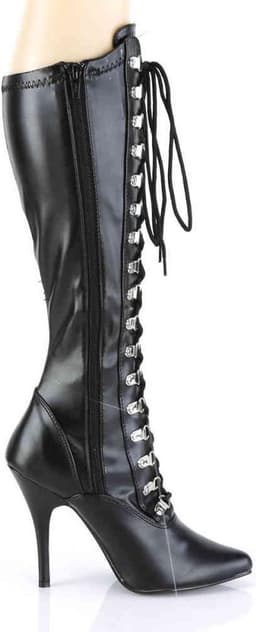 Pleaser - SEDUCE-2024 Kniehoge laarzen - US 12 - 42 Shoes - Zwart — thumbnail 5