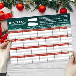 Kerst Spel - Stad Land - Familie Plezier - Creatieve Categorieën - 50 Pagina's - Kerst Thema — thumbnail 2
