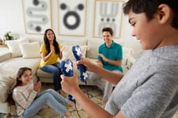 Interactief Spel - Familiespel Actiespel - Snelle Reacties - Sprekende Lichtstaven - 25x45x5 cm - Meerkleurig — thumbnail 7
