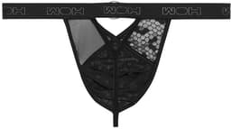 WOH heren microfiber G-string pure seduction zwart — thumbnail 3