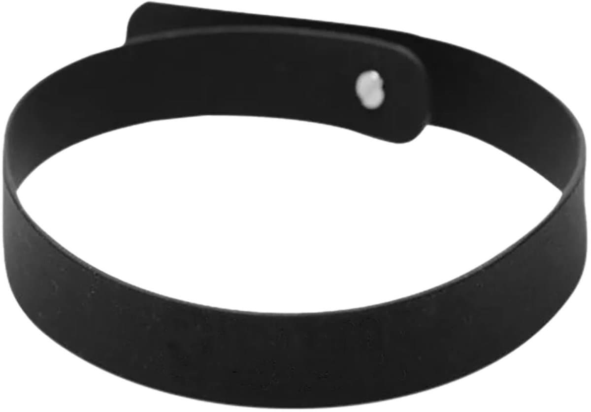 Choker - Siliconen - Zwart — afbeelding 1