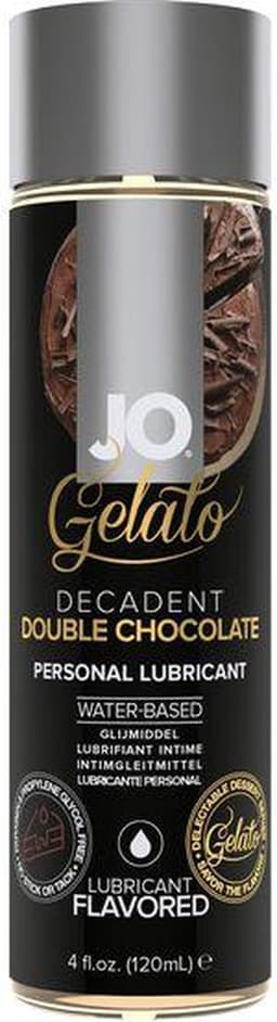 System JO - Gelato Decadente Dubbele Chocolade Glijmiddel Waterbasis - 120 — thumbnail 4