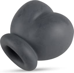 Boners - Liquid Silicone Ballstretcher - Ballenspreider - Bondage - Sex Toys voor Mannen - Eikelring - BDSM Set - Sex Toys voor Mannen - Seksspeeltjes - Grijs — thumbnail 4