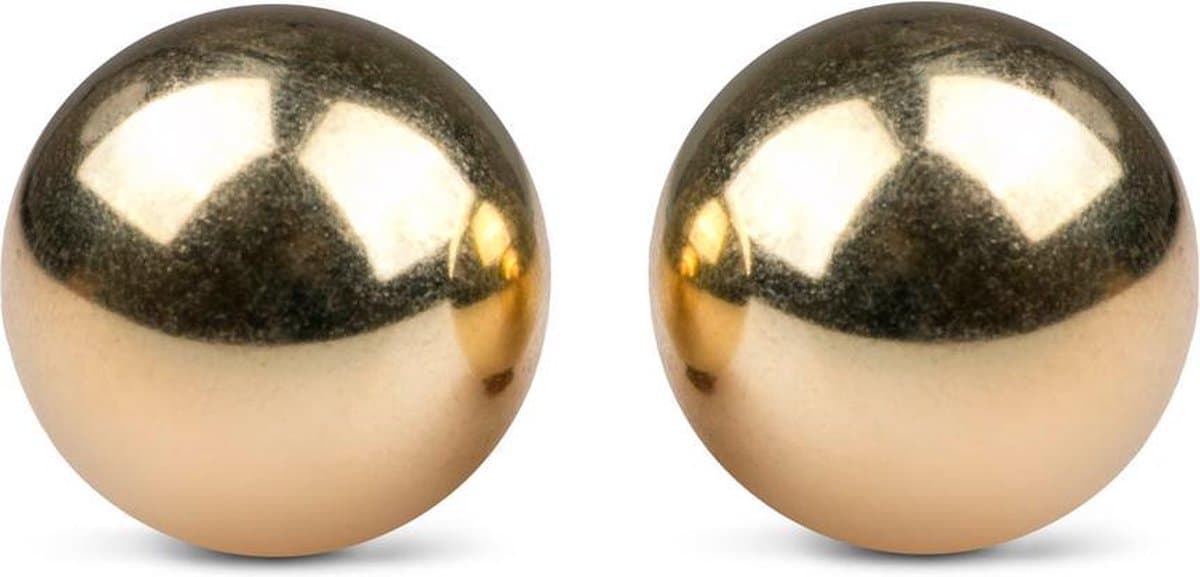 Easytoys Ben Wa Ballen 25 mm - Goudkleurig — afbeelding 1