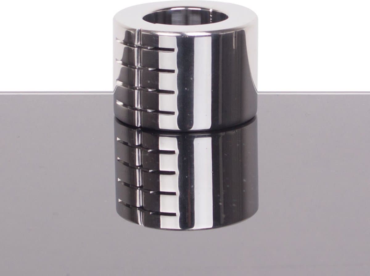 Ballstretcher RVS met groeven scharnierend 42 mm hoog Ø 35 mm — afbeelding 1
