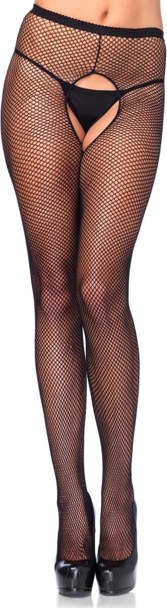 Crotchless Pantyhose + — afbeelding 1