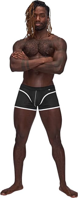 Male Power Mini Short - L black XL — thumbnail 1