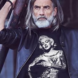 Tattoo T-Shirt voor Mannen met Marilyn Pin Up Girl Print — thumbnail 2
