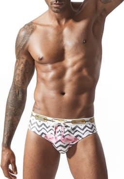 Glanzende Boxershorts voor Heren - Metallic Korte Broek voor Disco en Clubwear — thumbnail 4